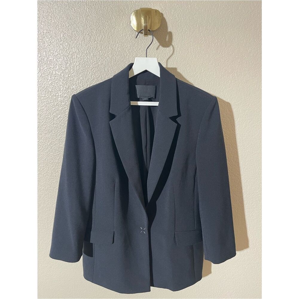 Alexander Wang Black Dress Blazer